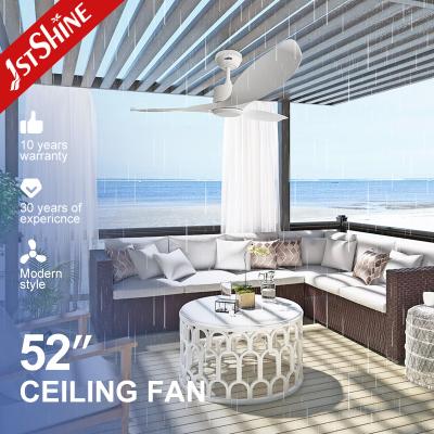 China Household 3 ABS Blades IP44 Outdoor Anti-UV Durable Remote Control Ceiling Fan with Timer for sale