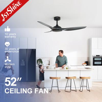 Κίνα 52 ιντσών Λευκό ABS Blade Remote Smart APP Ελέγχου οροφής ανεμιστήρα χωρίς φως προς πώληση