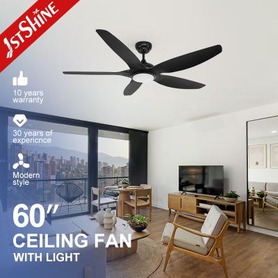 China Lower Noise 1stshine LED Ceiling Fan with High Speed BLDC Motor and 6 Speed Choices for sale