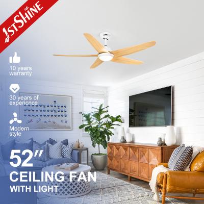 Chine OEM Smart App Control LED Ventilateur de plafond en plastique avec lumière Décoration intérieure moderne à vendre