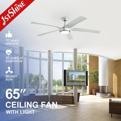 Cina Controllo remoto LED ventilatore di soffitto alto flusso d'aria 5 lame 65 pollici 2- con luce e telecomando in vendita