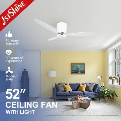 China 52 polegadas / OEM LED ventilador de teto A solução de economia de espaço perfeito para quartos pequenos à venda