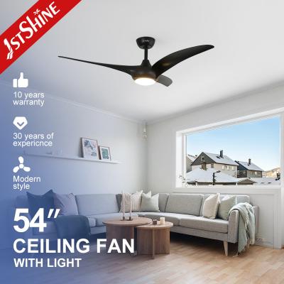 China Support Dimmer LED ceiling fan popular style CE CB ETL certified 3 ABS plastic blades for sale