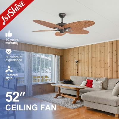 China 35W Power 5 ABS Leaf 5 Speeds Remote Control Antique Style Ceiling Fan NO Private Mold for sale