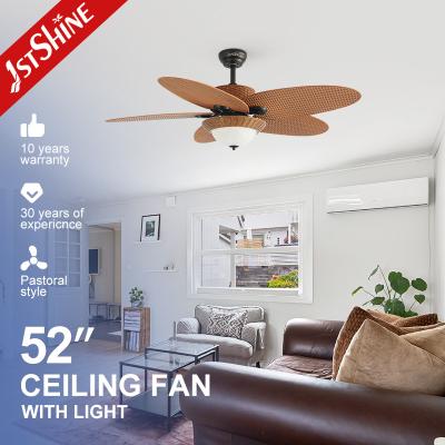 China Fancy Lighting and Traditional Style LED Ceiling Fan with Remote Modern Design 35W for sale