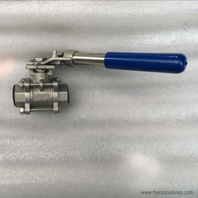 China General Deadman Ball Handle Return Ball Valves&Spring Self Closing Ball Valve for sale