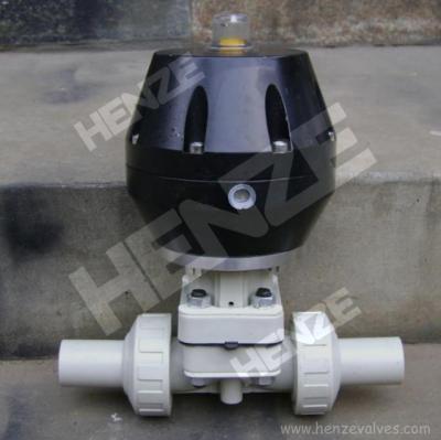 China General plastic UPVC, CPVC, PPH, PVDF, FRPP interlocked plastic diaphragm valve PVC for sale