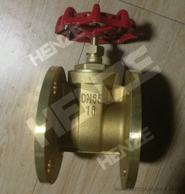 China General Gate Valve B62 C95400 C95500 C95800 Bronze Flanged Metal Seated for sale