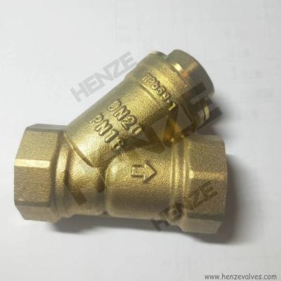 China General Brass Copper Threaded Type Y Check Valve NPT Or BSP PN/CL/WOG for sale