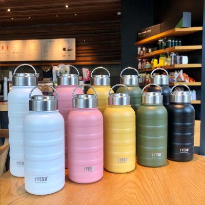 China 2022 Designer Powder Coating 500ml Stainless Steel Thermos Vacuum Flask Wholesale PORTABLE Outdoor Gym Fitness with our own design for sale