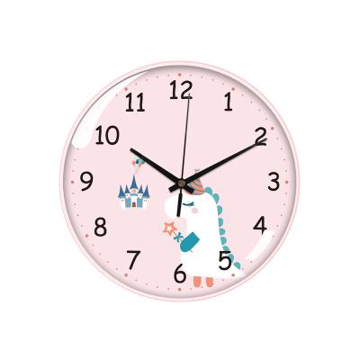 China Classrooms Hot Selling Home Decoration Kids Digital Plastic Wall Clock For Living Room for sale