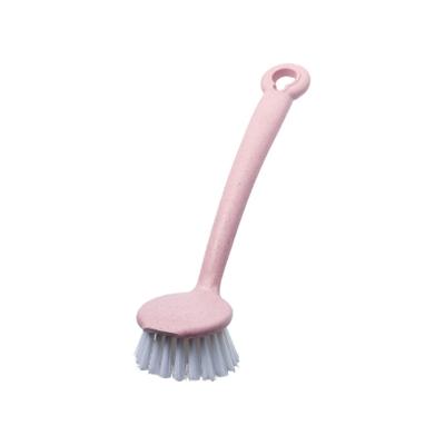 China Factory Supply Long Sustainable Handle Pot Scoop Bowl Cleaning Brush For Kitchen for sale