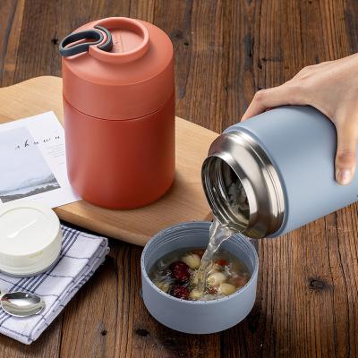 China 2021 High Quality Safe Business Vacuum Insulated Thermos Food Flask Thermos Container Blender Food Processor. for soup and hot food for sale