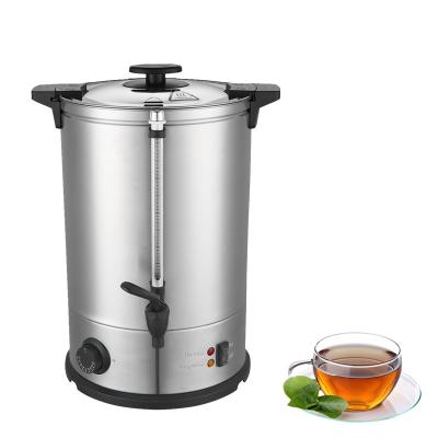 China Keep Hot Commercial Hot Water Dispenser Stainless Steel 6-40L Coffee Urn Mulled Wine Warmer Supply Electric Water Heater for sale