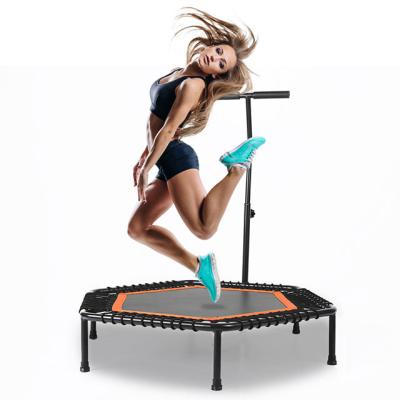 China Without Protective Net Trampoline Gym Adult Home Kids Scrub Bed Indoor Sports Bouncing Bed Folding Bouncing Bed for sale