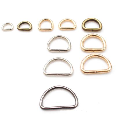 China D-clip iron wire buckle manufacturers supply high quality semicircular d-shaped buckle iron stock for sale