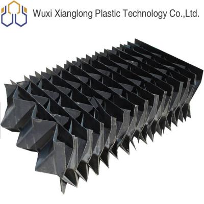 China 0.6mm PVC Drift Eliminator 140-145mm Cooling Tower Spare Parts for sale