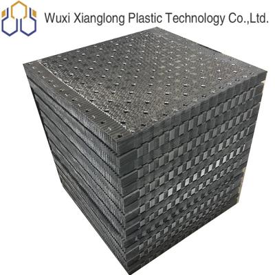 China 750mm Cross Flow Cooling Tower Fill Media Cooling Tower PVC Filler for sale