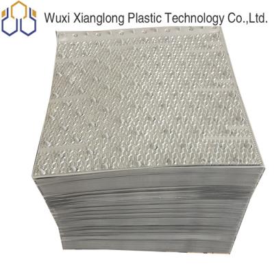 China 950mm Cooling Tower Fill Media Plastic PVC Evaporative Pads Cooling Tower Fill Pack for sale