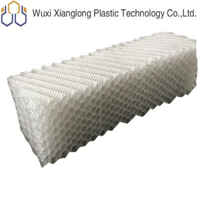 China PP Cooling Tower Plastic Fill Corrugated PVC Fillers 1220mm/1830mm/2440mm for sale