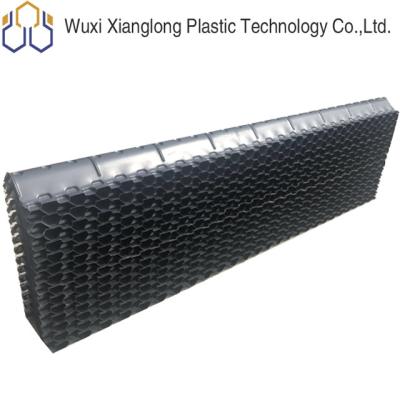 China Cross Flow Wave PVC Drift Eliminator Fill Module For Cooling Tower for sale