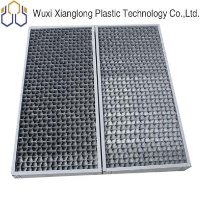 China PVC CPVC Air Inlet Louvers 62mm 70mm Cooling Tower Louver For Drift Eliminator for sale