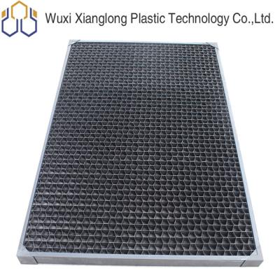 China Ventilation Air Inlet Louver Water Treatment Cooling Tower Louver 0.6mm for sale