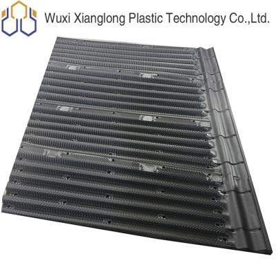 China Cross Flow Film Fill Cooling Tower 1300mm 2440mm 20mm PVC Sheet for sale