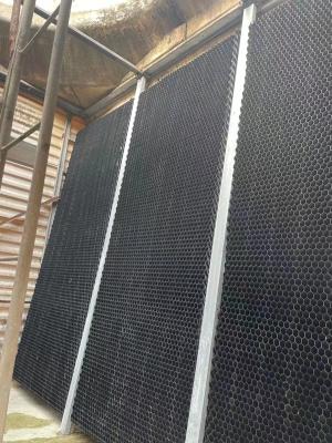 China Hanging Drift Edge Cooling Tower Infill Fills 1350mm Width en venta