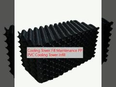 Cooling Tower Fill Maintenance PP PVC Cooling Tower Infill