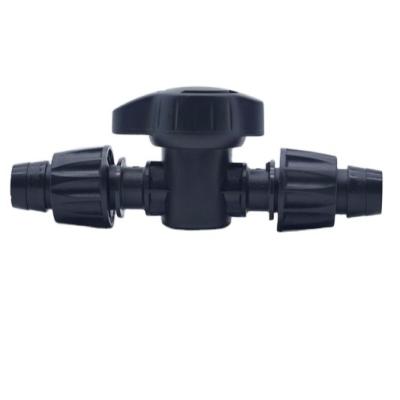 China POM Attractive Price Type New Irrigation Drip System Mini Female Straight Valve Double Lock Valve Fit Supplies for sale