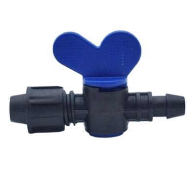 China Economical PP Custom Design Minor Caliper Lock Female Bypass Garden Irrigation Supplies Valves for sale