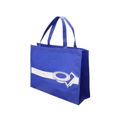 China Reusable Extra Large Fashion High Quality Handle Coated Non Woven Fabric Bag Customized Print For Supermarket for sale