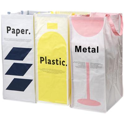 China Korea Recyclable Cute Design Recycled Plastic Garbage Bags HDPE With 100% Recycled Material for sale