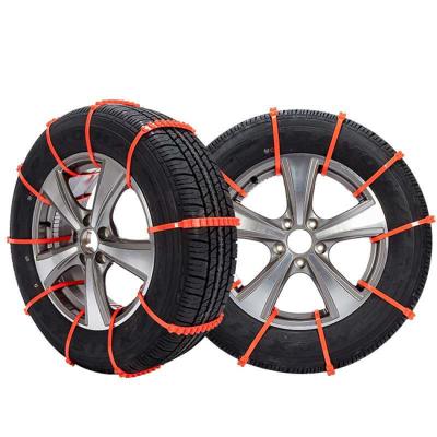 China Non-slip tire anti-skid tires necessary for winter snow tire chain car plastic tire chain for sale