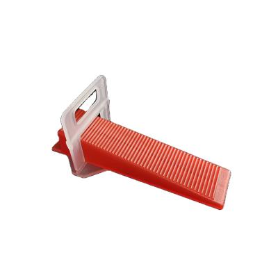 China Industrial High Quality Single Plastic 2Mm Wedges Clips Tile Leveling System for sale