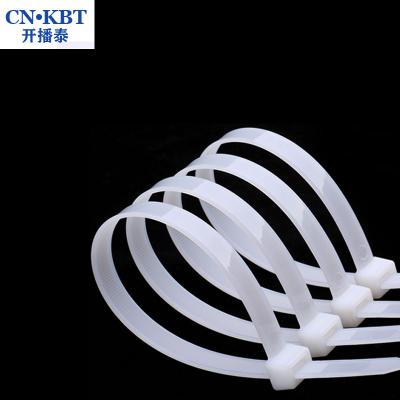 China PA 66 High Quality Nylon Flame-Retardant and Heat-Resistant Flame Retardant Cold Cable Tie Mold Self-locking Nylon Cable Tie White for sale