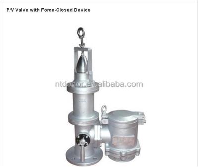 China Marine Carbon Steel Or Stainless Steel P/V Valve With Force Closed Device For Oil Tank for sale