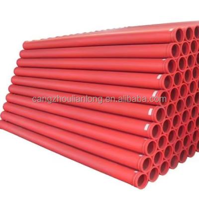 China Building material shops concrete seamless delivery dn125 straight pipe for pm concrete pump. for sale