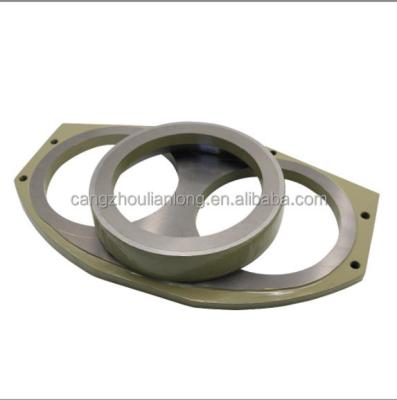 China Garment Shops Concrete Pump Wear Plate And Cutting Ring For Sale India for sale