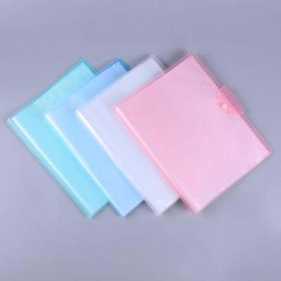 China Creative Trend Filing Custom 20p 40 pp Products File Refillable Clear Bag Office A3 Display Book for sale