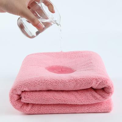 China Large Hypoallergenic Coral Fleece Velvets 70*140cm Women Microfiber Towels Wrap Drying Bathroom Bath Towel Set for sale