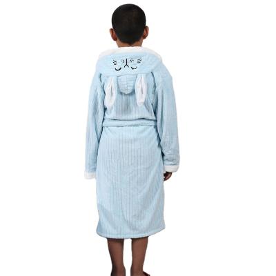 China Factory Export High Quality Bathrobe QUICK DRY With Hood Child Bath Robe Super Soft Kids Bathrobe for sale