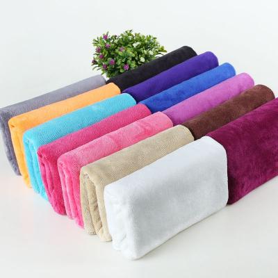 China Wholesales Hypoallergenic 35x75cm or Customized Weft Knitting Microfiber Face Towel Towel for Face, Hair, Salon and Hotel for sale