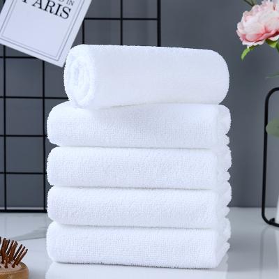 China Wholesale Disposable Microfiber Restaurant Hotel White Microfiber Hand Towels QUICK DRY For Face Washcloth for sale