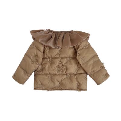 China Windproof OEM Children Fashion Coat For 2-10Y Baby Girls Warm Winter Lovely Jacket For Kids for sale