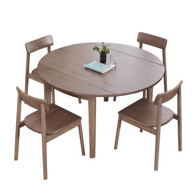 China (Others) Coffee Dining Table Set Rectangular Solid Wood Restaurant Dining Table And Chair Adjustable Luxury Furniture for sale