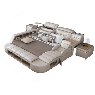 China Hot Sale Custom Storage Room Furniture Sets Combination Sofa Multifunctional Storage Bed for sale