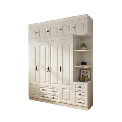 China Cheap Modern MDF Foldable 3/4/5 /6Doors /Wardrobe Closet Designs For Bedroom for sale