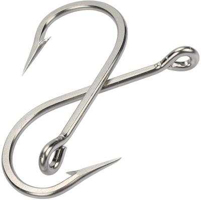 China For Southern Big Fish Stainless Steel Fishing 7691 Big Circle Hook Set Sea Tuna Hooks for sale